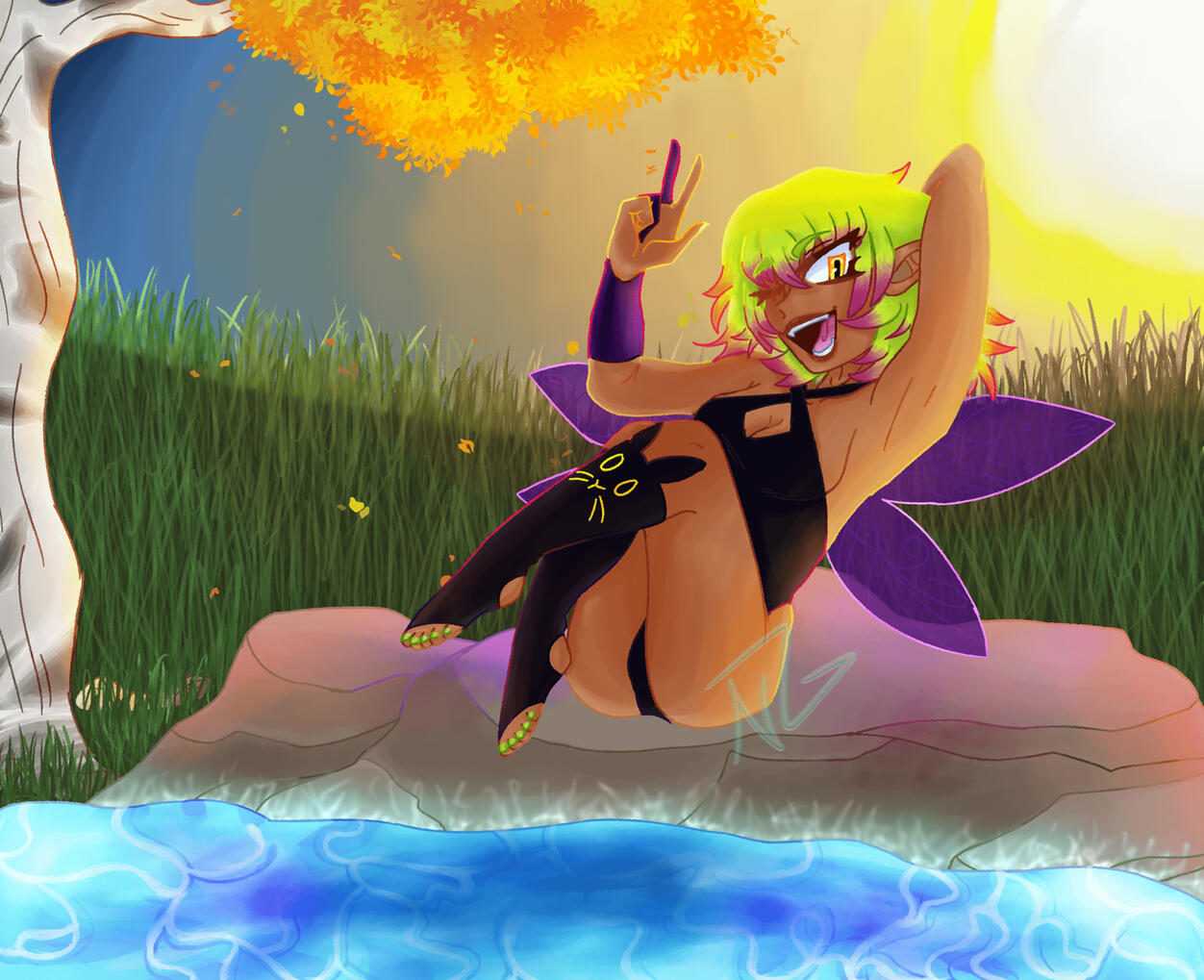 Comm for WeebyBunny on discord